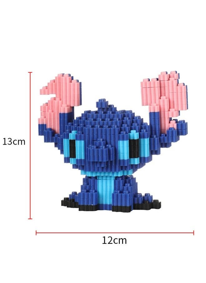 Generic - 720-Piece Educational Toys Small Particles Granule Assembled Building Blocks, Disney Stitch Model Assembling Building Blocks Early Intelligent Toys For Children 6+ Years - Image 1