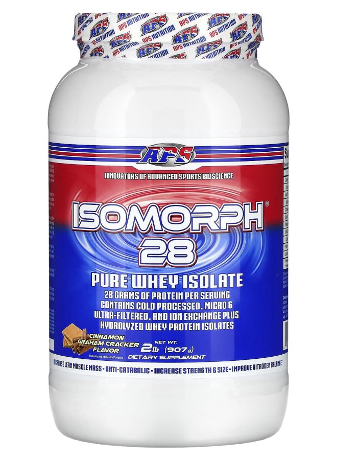 APS Isomorph 28 Pure Whey Isolate Cinnamon Graham Cracker 2 lb (907 g)