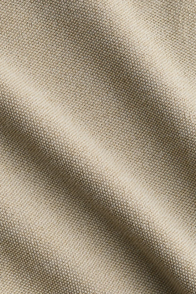 اتش اند ام بلوزة جيرسيه بقبة عالية