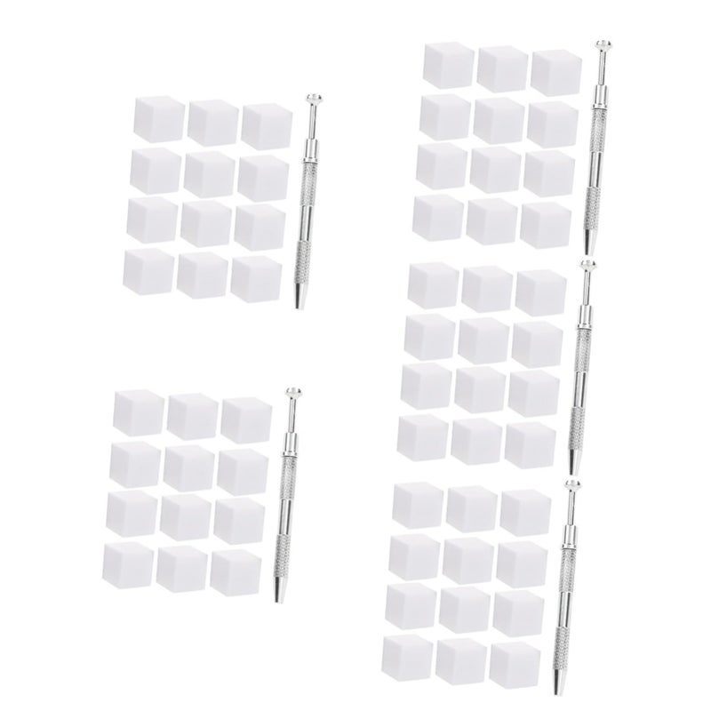 5 Sets Nail Art Sponges Prongs Grabber Color Fade Manicure Tools Professional - Image 1