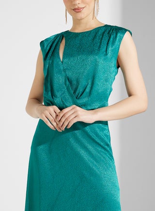 Closet London Emerald Sleeveless Gown Dress | Best Price UAE | Dubai, Abu  Dhabi