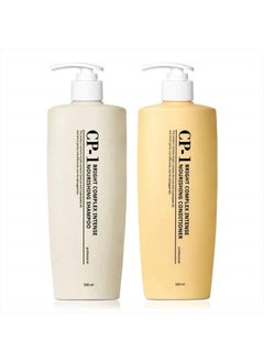 Nourishing Shampoo + Conditioner 500ml SET Korean Beauty for Dry Damaged Hair with Premium Keratin, Protein, Spa Products
