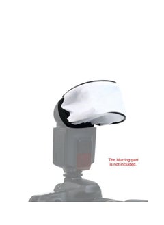 Generic Flash Bounce Diffuser Softbox 9x6cm Black/White  - Image 2
