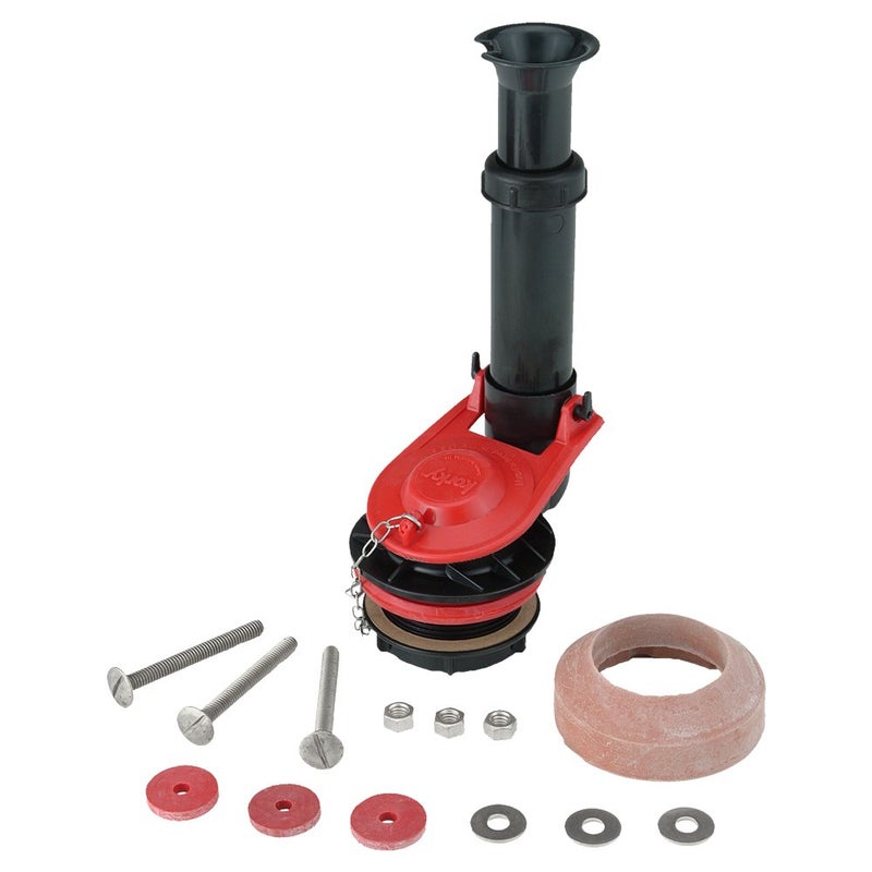 Korky Lavelle 4030PK Korky 2-Inch Adjustable Flush Valve Kit with Tank-to-Bowl Gasket and Hardware, Black - Image 1