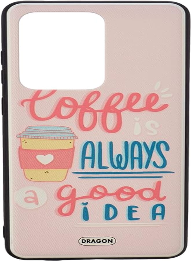 Dragon 3d hard slim creative case coffee is always good idea for samsung s11 plus/s20 ultra multicolor