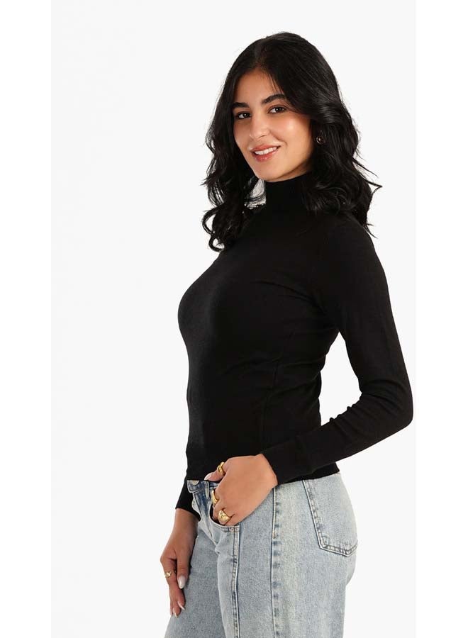 Carina Pullover with Buttoned Shoulder - Image 2