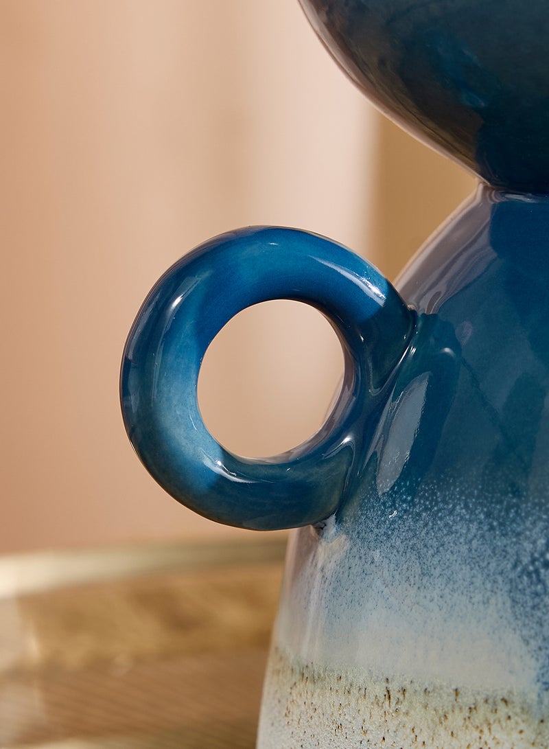 Sass & Belle Mojave Glaze Blue Oil Burner - Image 3