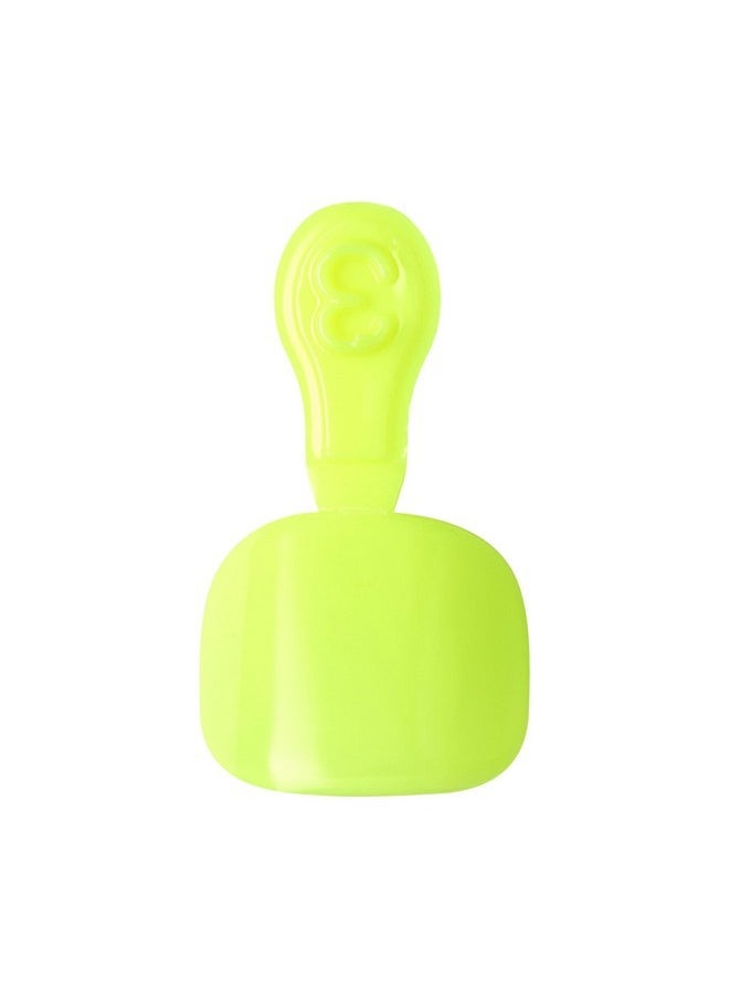 KISS - Impress Color No Glue Pedi Press-On Toenails, Light Lime, Neon Color, Squoval Shape, Includes 24 Nails, Prep Pad, 1 Manicure Stick, 1 Mini File - Image 1
