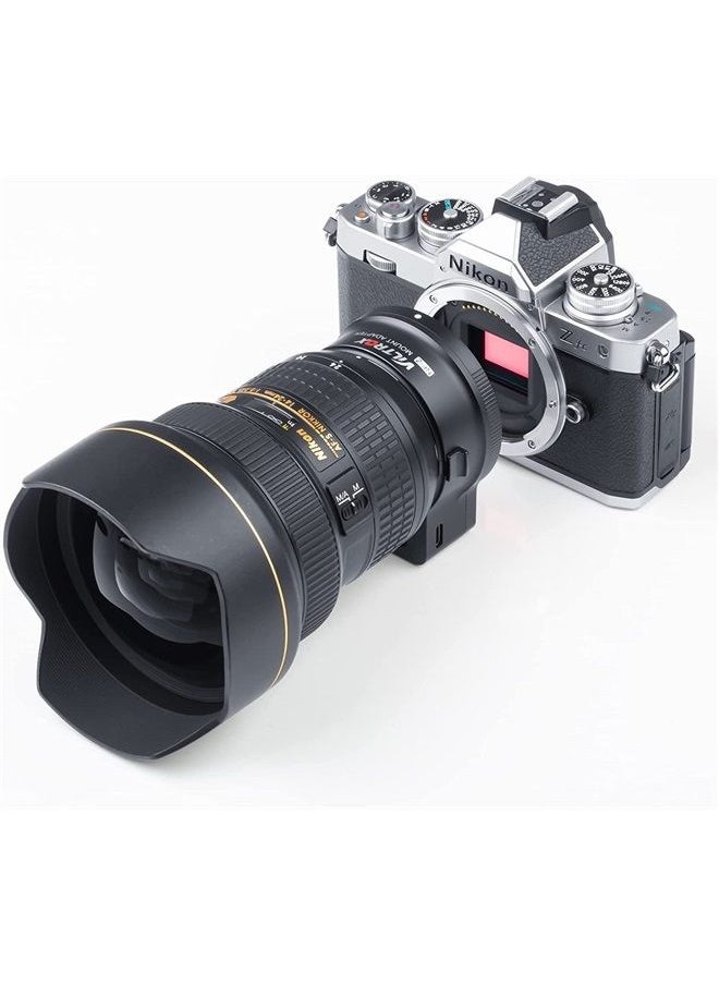VILTROX NF-Z Auto Focus Ring Mount Adapter, Nikon F-Mount to Z-Mount Camera Z7II Z7 Z50 Z6II Z6 Z5 Zfc Z50 Z30, EXIF Transmission VR Lens Stabilization Support  - Image 2