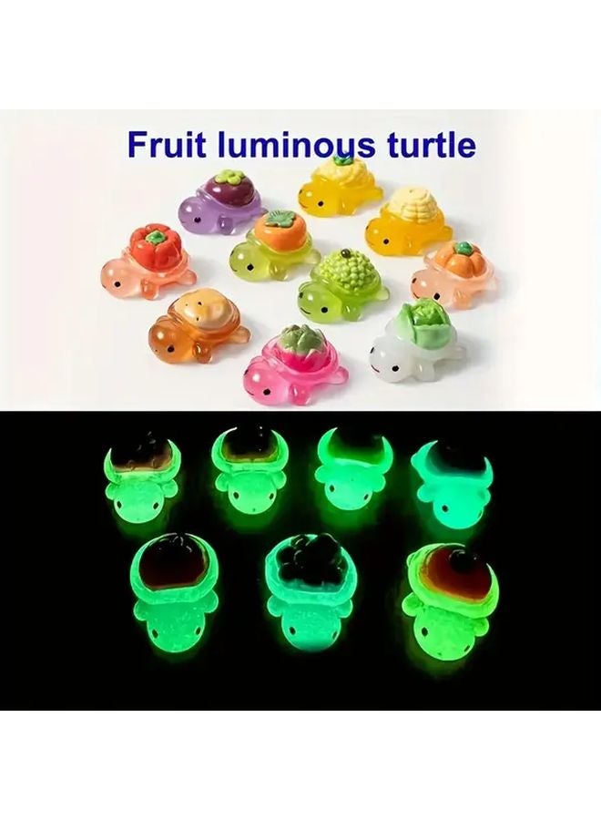 20pcs Glow In The Dark Turtle Beads For DIY Jewelry Making Crafts Party Favors - Image 4