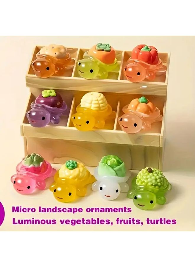 20pcs Glow In The Dark Turtle Beads For DIY Jewelry Making Crafts Party Favors - Image 2