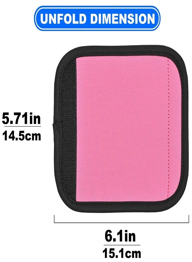 4 Pieces Different Color Comfort Handle Wraps Grip Identifier for Travel Bag Luggage Suitcase Travel Bag Laptop Computer Tote Briefcases - Image 4