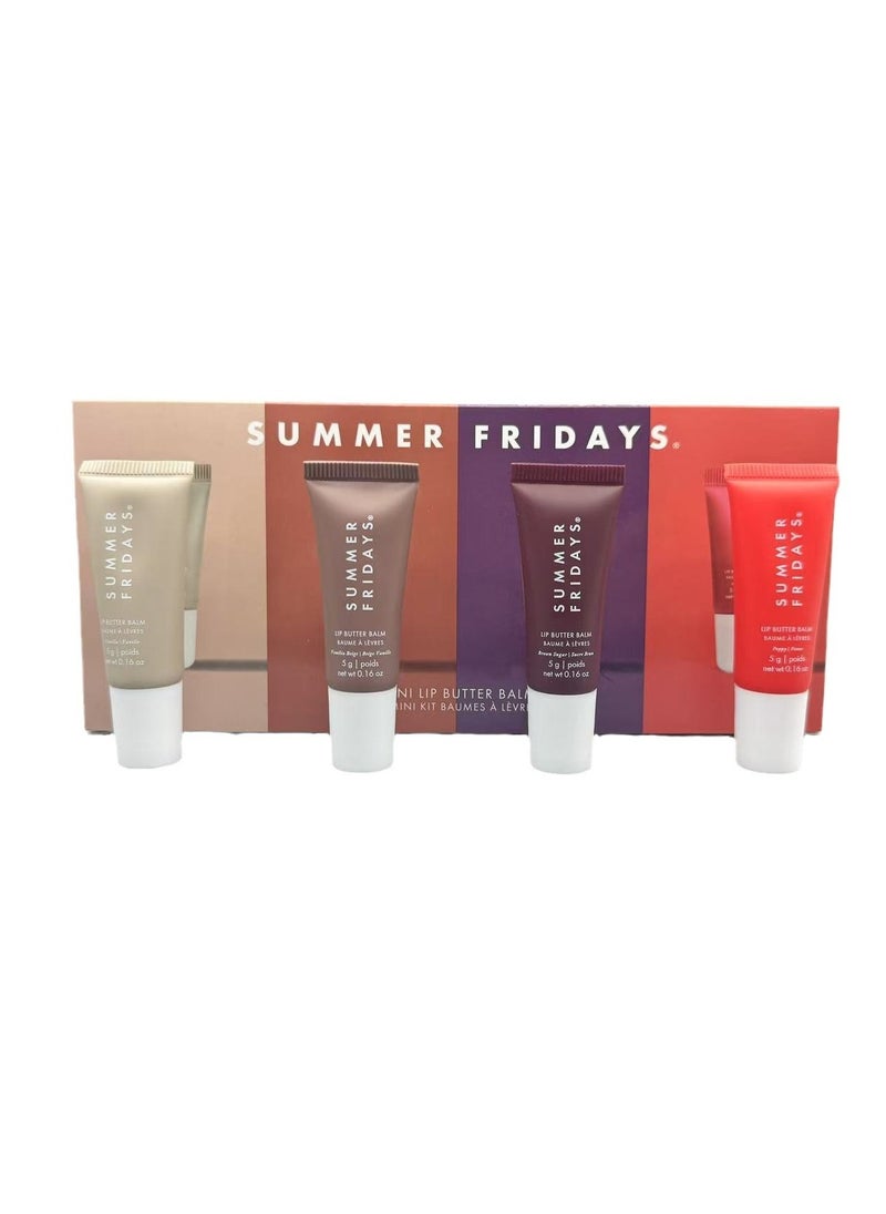 4 in 1 Lip Butter Balm set - Hydrating & Shiny Lip Treatment, Vanilla,Poppy,Vanilla Beige, Brown Sugar,5g*4 - pzsku/ZE2252C8CAF1EF87D023CZ/45/_/1733562643/994a8ff9-8dc6-44ba-8988-86e741ff570a