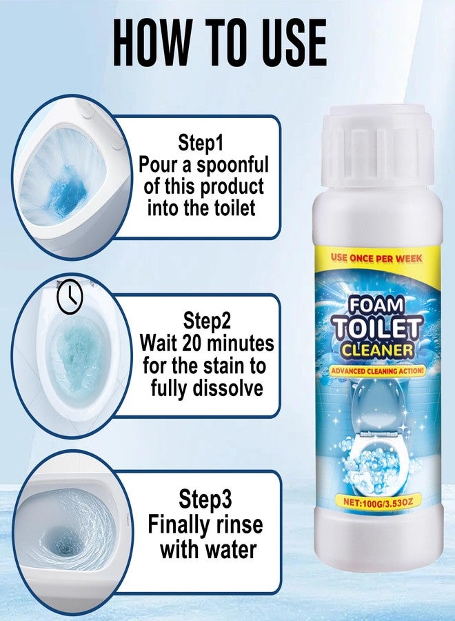 Diehous 2PCS Foam Toilet Cleaner, 2026 New Toilet Bowl Cleaners, Advanced Bathroom Cleaner for Home, Powerful Instant Cleaneing for Toilets - Image 3