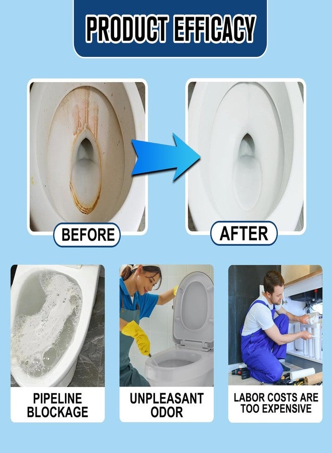 Diehous 2PCS Foam Toilet Cleaner, 2026 New Toilet Bowl Cleaners, Advanced Bathroom Cleaner for Home, Powerful Instant Cleaneing for Toilets - Image 2