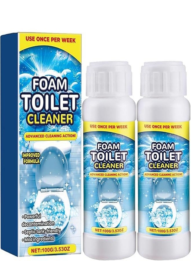 Diehous 2PCS Foam Toilet Cleaner, 2026 New Toilet Bowl Cleaners, Advanced Bathroom Cleaner for Home, Powerful Instant Cleaneing for Toilets - Image 1