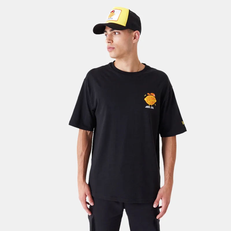 نيو ايرا تيشيرت رجالي بطبعة فاكهة