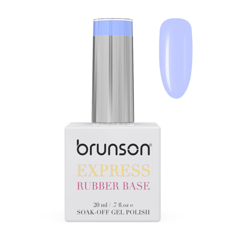 brunson TPO free Rubber Base Gel polish 20ml Soak Off Base Coat for Nail Strengthening Long Lasting Gel Polish Base for Chip Free Shine Brittle Nails UV Rubber base Russian manicure Non Yellowing salon manicure - Image 1