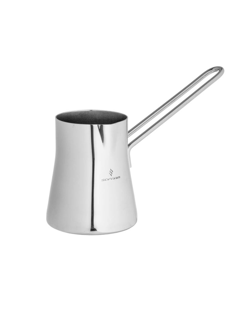 سوفرام ركوة قهوة سوفرام استيل تركي عالي الجودة سعة 580 مل - Image 2