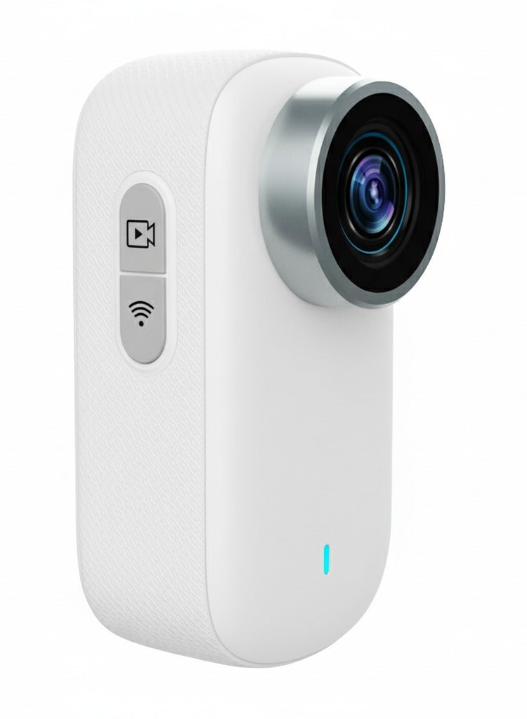 بلو فاير كاميرا حركة مغناطيسية صغيرة 4K واي فاي | مقاومة للماء IP65 | زاوية واسعة 130° فائقة الوضوح للدراجة، الدراجة النارية والحيوانات الأليفة | تسجيل بضغطة واحدة - Image 1