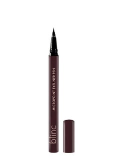 blinc Blinc Micropoint Eyeliner Pen, Liquid Eyeliner Pen with ultra-precise Felt Tip, No-Skip, Ultra-Longwearing Highly-Pigmented Waterproof Eye Liner, Vegan, Gluten-Free and Cruelty-Free, 0.5mL/0.017 Fl Oz  - Image 1