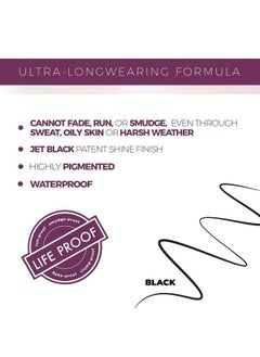blinc Blinc Micropoint Eyeliner Pen, Liquid Eyeliner Pen with ultra-precise Felt Tip, No-Skip, Ultra-Longwearing Highly-Pigmented Waterproof Eye Liner, Vegan, Gluten-Free and Cruelty-Free, 0.5mL/0.017 Fl Oz  - Image 5