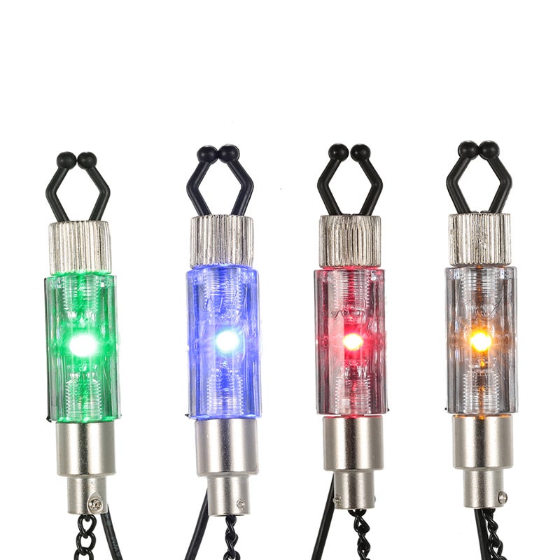 COONOR Iron Fishing Bite Alarm Chain Hanger Swinger LED Illuminated Indicator - Image 2