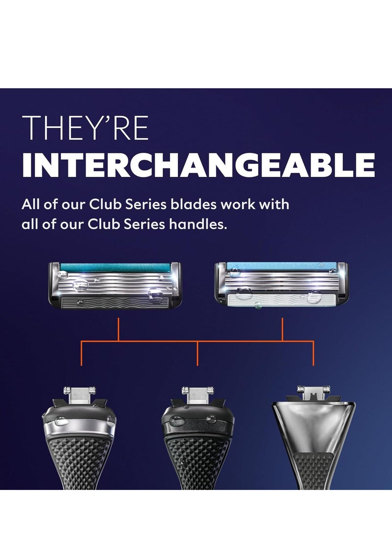 DOLLAR SHAVE CLUB Dollar Shave Club | 6 Blade Razor Refills (8 Pack) | 6 Stainless Steel Blades for a Close & Comfortable Shave, 1 One Wipe Charlies  - Image 5