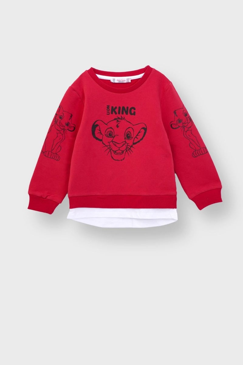 Zuzunga Lion King Baby Tracksuit (Lion Pattern) 1-3 Years  - Image 2