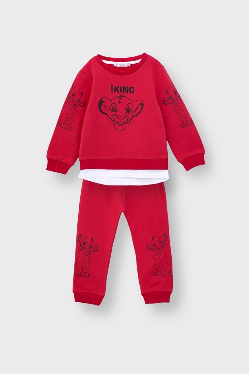 Zuzunga Lion King Baby Tracksuit (Lion Pattern) 1-3 Years  - Image 1