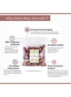 ATTAR AYURVEDA Dried Reetha Nuts/Soapnuts For Hair (500 Grams, Whole) | 100% Natural, Preservative Free | Selected Quality  - Image 3