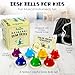 MINIARTIS Desk Bells for Kids Educational Music Toys for Toddlers 8 Notes Colorful Hand Bells Set Kids Musical Instrument with 15 Songbook Great Birthday Gift for Children - Image 3