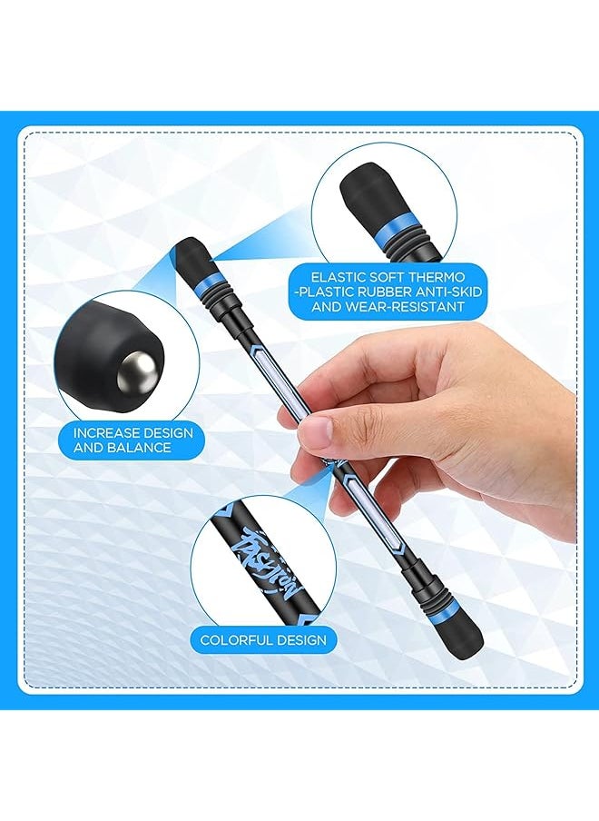DMG TECH - Spinning Pen 4Pcs Spinning Rotating Pen Rolling Finger Rotating Pen Fidget Pens Anti Slip Coating Spinning Rotating Pen Decompression Gel Pens For Kids Adults - Image 1