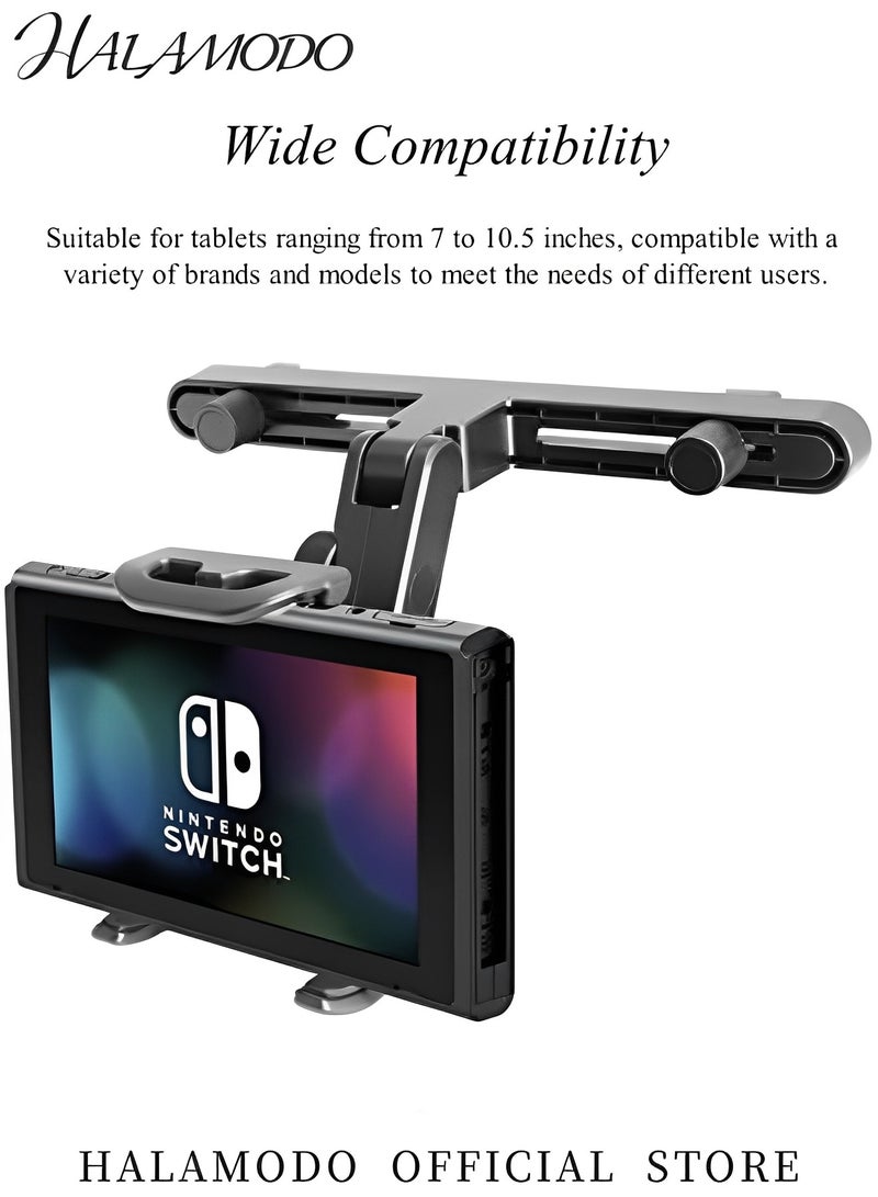 حامل لوحي للسيارة مزود بكوب شفط وحامل iPad على لوحة القيادة والزجاج الأمامي وحامل لوحي للسيارة لأجهزة لوحية مقاس 7-10.5 بوصة - Image 3