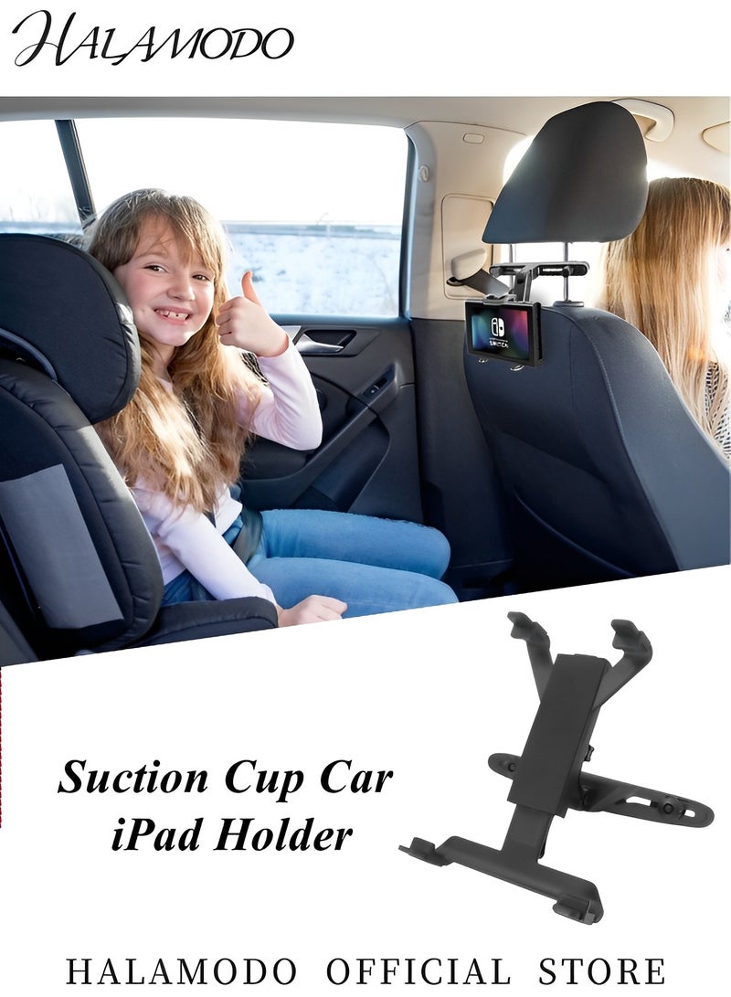 حامل لوحي للسيارة مزود بكوب شفط وحامل iPad على لوحة القيادة والزجاج الأمامي وحامل لوحي للسيارة لأجهزة لوحية مقاس 7-10.5 بوصة - Image 4