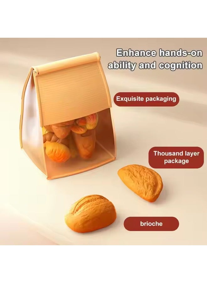 Kids Pretend Play Food Set, Play Food for Kids Kitchen,Artificial Play Kitchen Toys with Kitchen Playset Accessories,for Pretend Play, Kids Toddler Childrens Birthday Gifts,for Age 3 4 5 6 Girls and Boys  - Image 5
