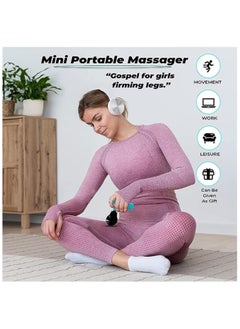 Generic Mini Pocket Size Fascial Body Muscle Massager Multicolour Randomly Assorted Rechargeable  - Image 2