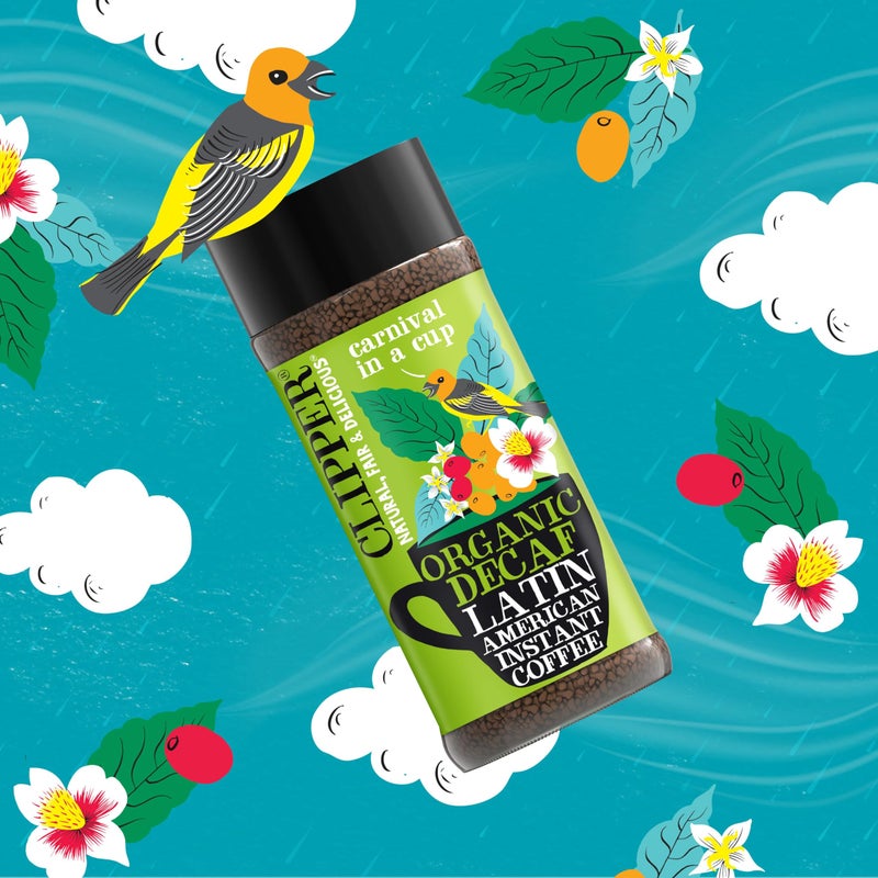 قهوة كليبر: قهوة لاتينية خالية من الكافيين سريعة التحضير - قهوة محمصة متوسطة، مجففة بالتجميد ومصادرها أخلاقية - 100 جرام (3.53 أونصة) - Image 5