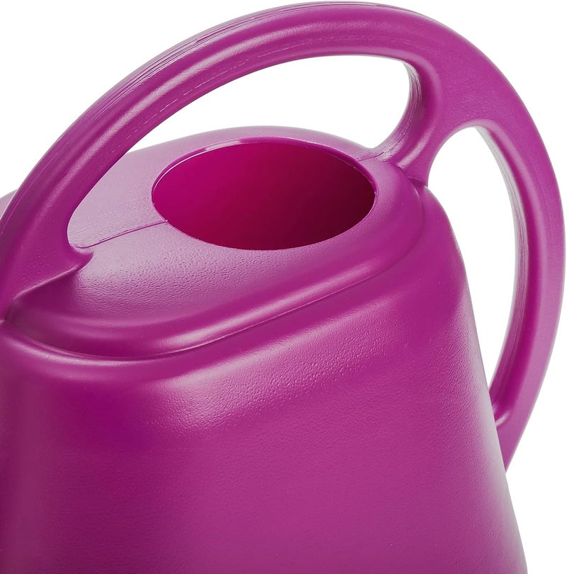 Fasmov Plastic Watering Can, Rose Red, 1-Gallon - Image 3