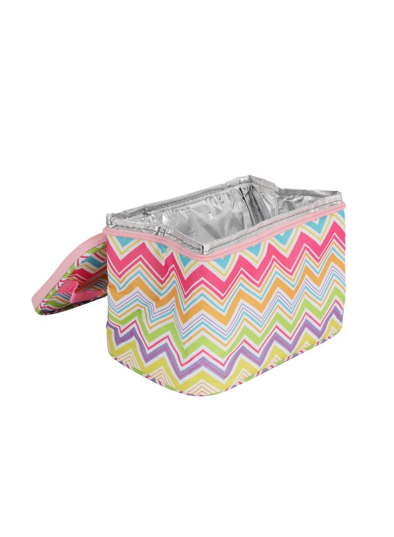 Royalford Lunch Box Insulated Lunch Bag RF12928 Large Cooler Tote Bag for Adult,Men,Women,Double Deck Cooler for Office/Picnic Assorted Colors Assorted Colors - Image 5