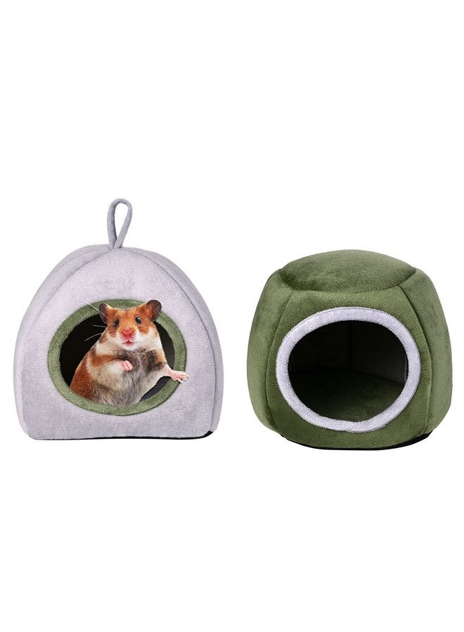 Avaner Guinea Pig Bed 2 Pack, Hamster Bed House, Guinea Pig Huts - Image 1