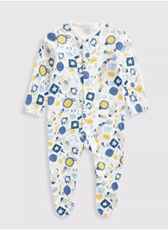 mothercare Space Baby Sleepsuits - 3 Pack  - Image 3