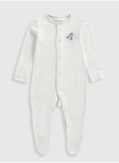mothercare Space Baby Sleepsuits - 3 Pack  - Image 4