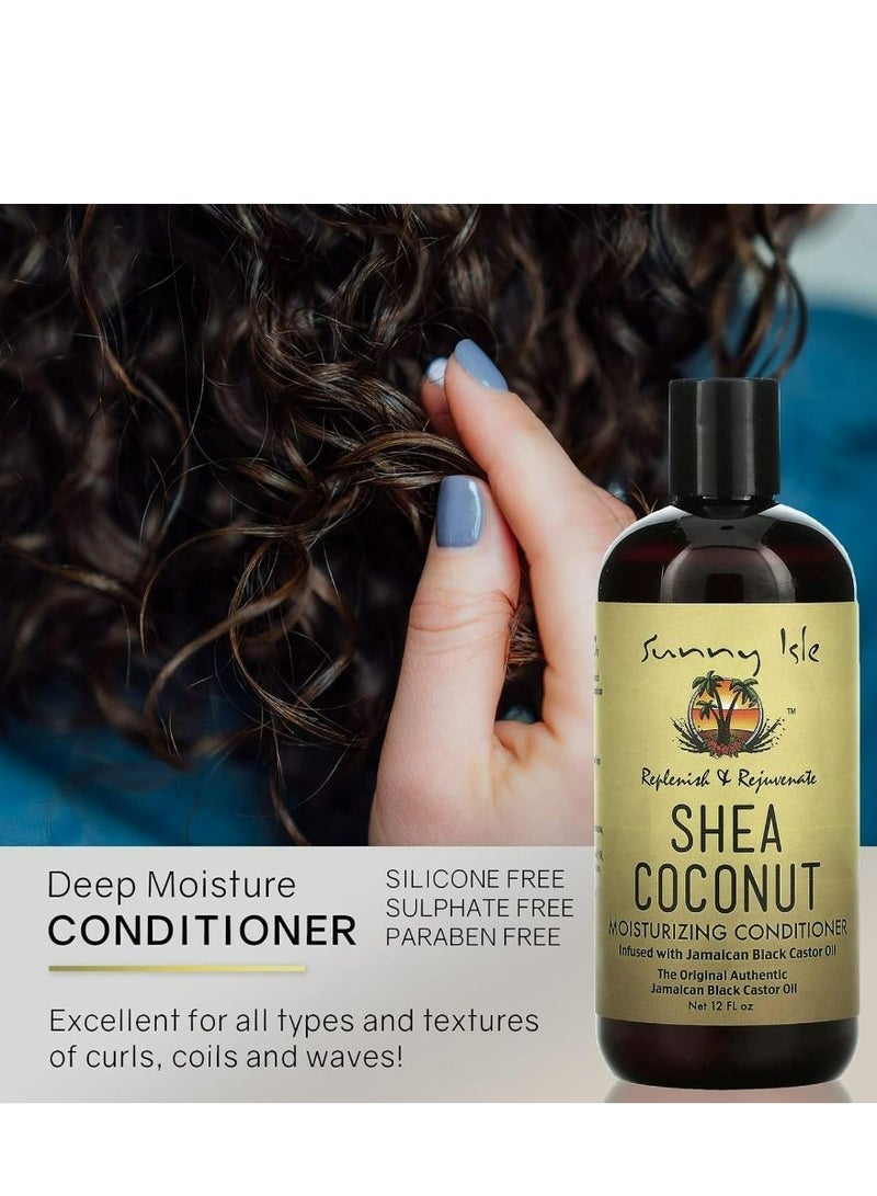Sunny Isle Shea Coconut Moisturizing Conditioner - Image 2