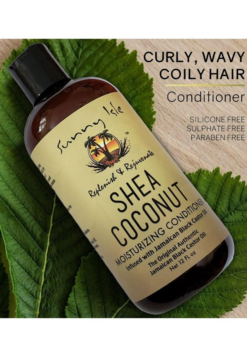 Sunny Isle Shea Coconut Moisturizing Conditioner - Image 4
