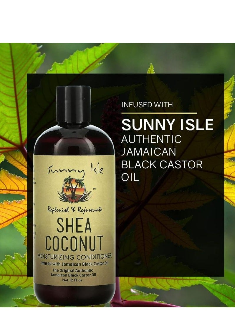 Sunny Isle Shea Coconut Moisturizing Conditioner - Image 3