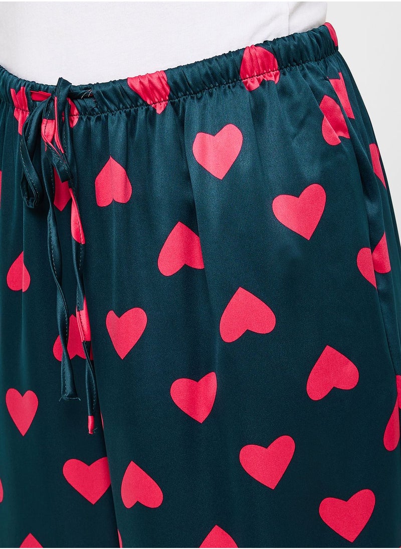 hunkemoller - Heart Print Pyjama - Image 1