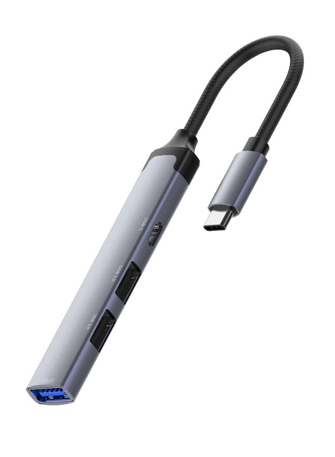 LDNIO 4 in 1 usb c hub station Mini Converter Laptop Docking Station - Image 5