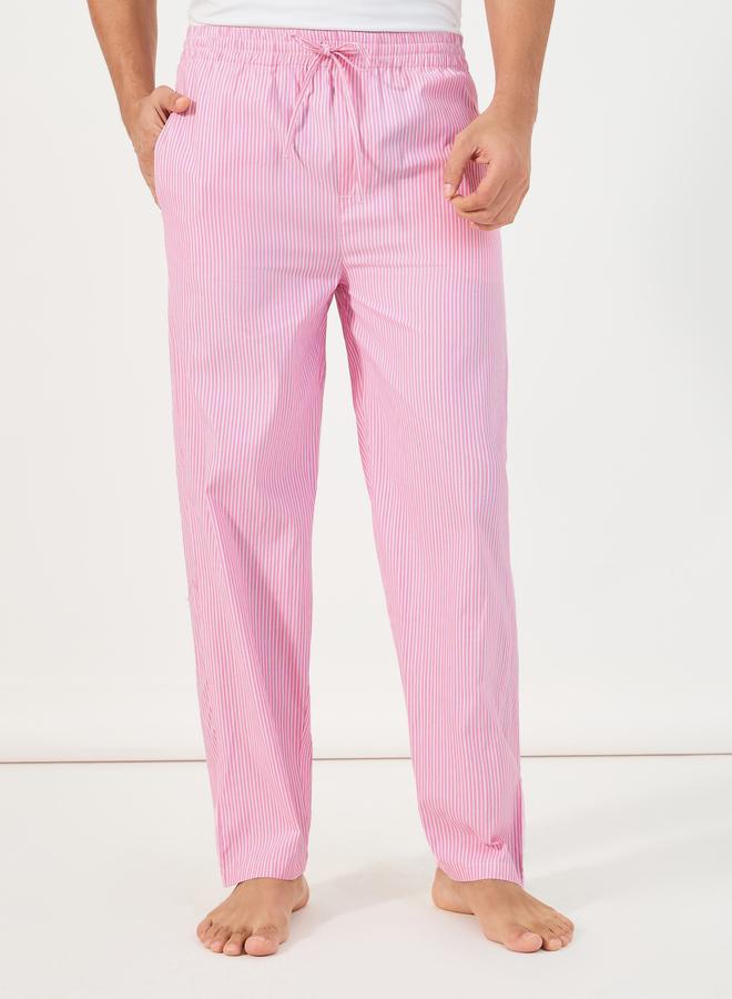 Styli Styli Striped Woven Straight Pyjama  - Image 1