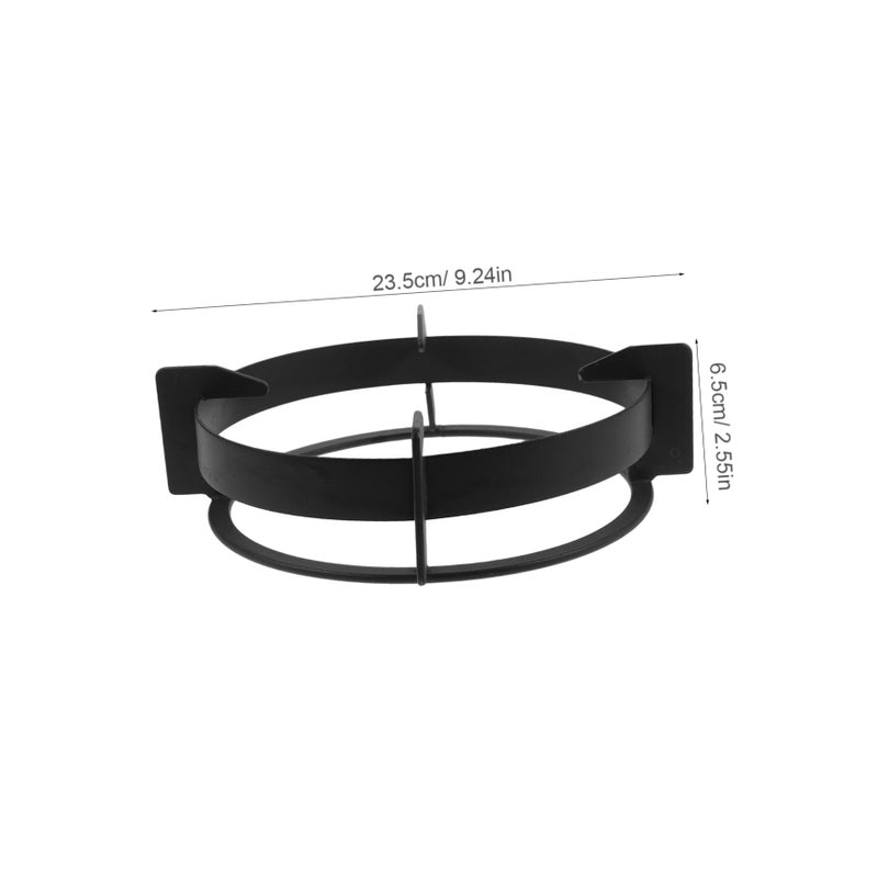 Heavy Duty Non Slip Round Pot Holder Wok Stand Rack For Gas Stove Quick Installation - Image 3